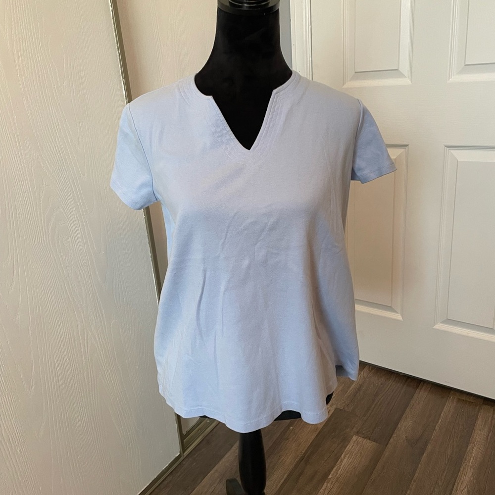 Baby & Me Blue Cotton Blouse